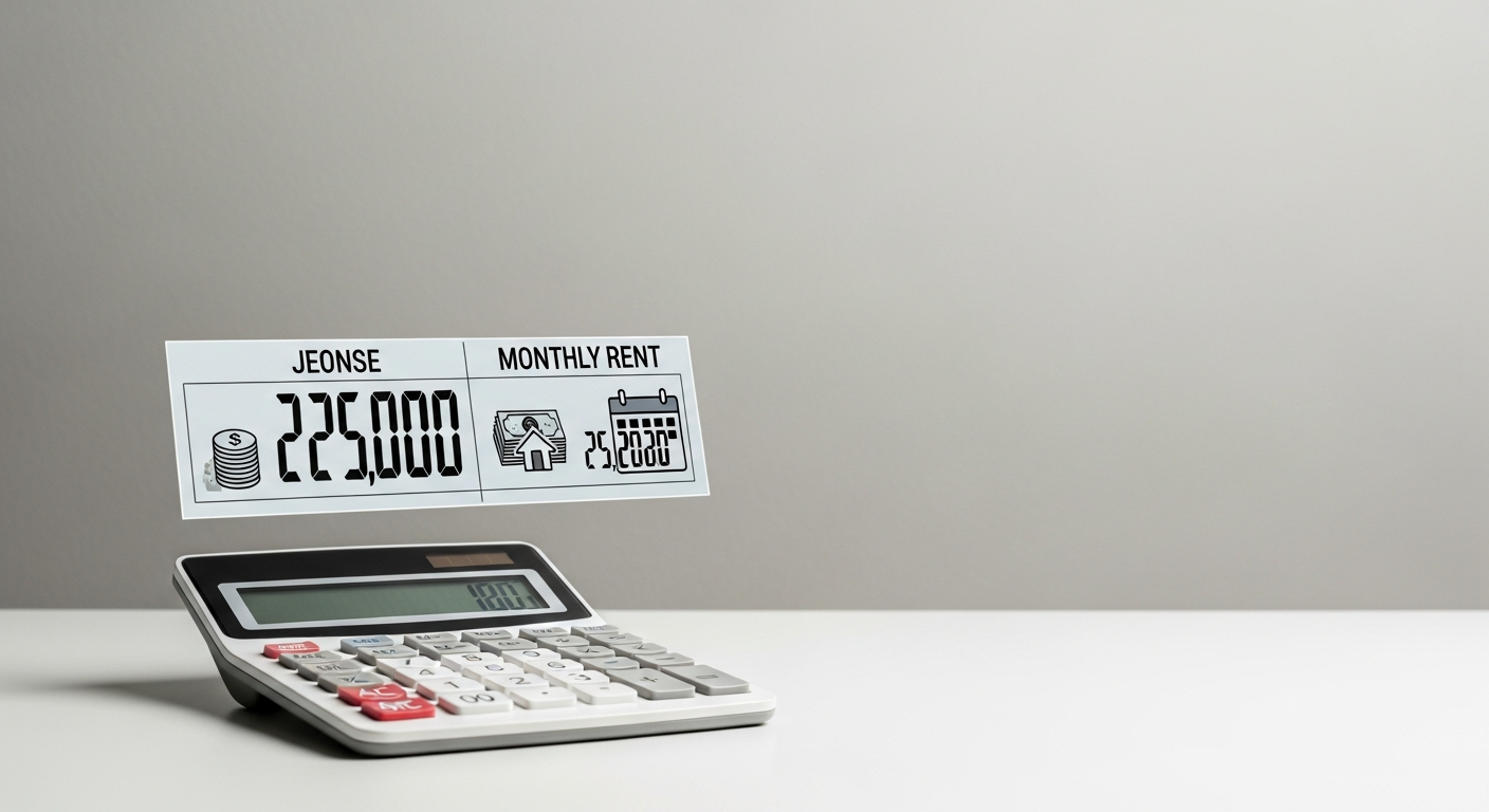 내 집 마련 첫걸음: 전세 VS 월세 계산기로 완벽 비교하기