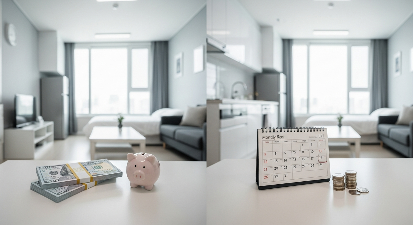 원룸 전세 vs 월세 디시 현실 후기 총정리: 나에게 맞는 자취방은?