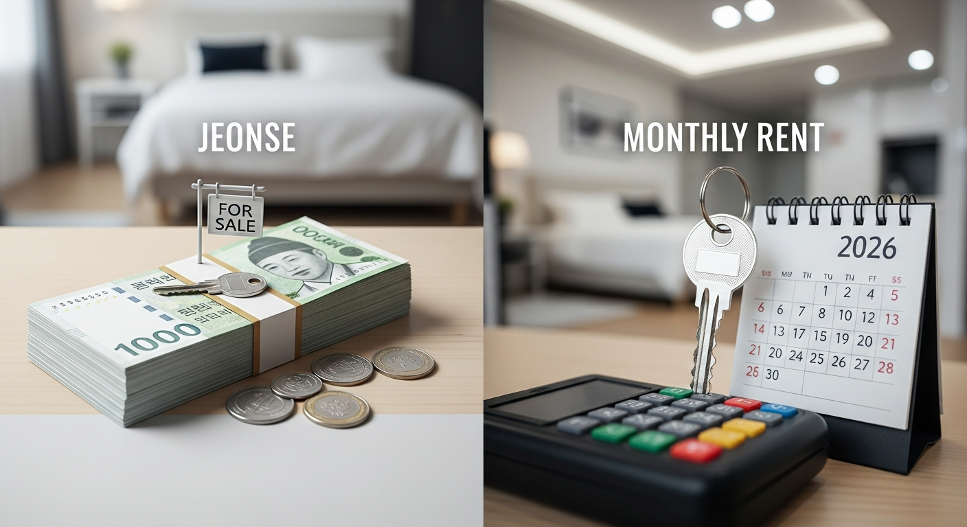 2026년 최신 가이드: 내게 맞는 원룸 전세 vs 월세 완벽 비교