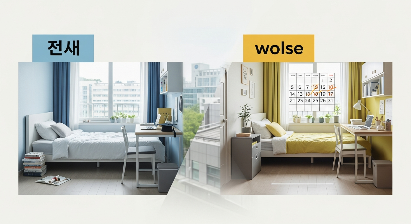 대학생 전세 vs 월세 디시 리얼 후기 총정리: 나에게 맞는 자취방은?