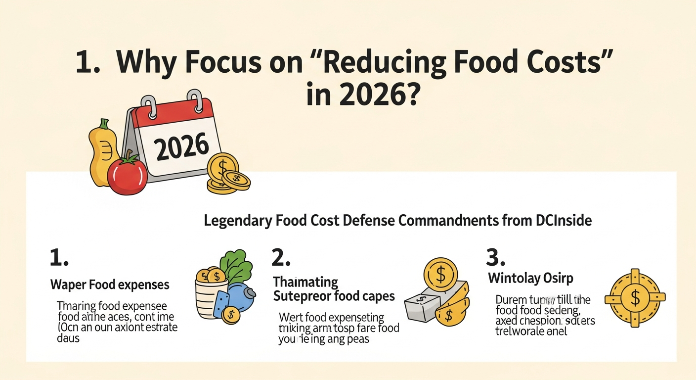 식비 줄이기 디시 1. 2026년, 왜 하필 ‘식비 줄이기 디시’ 꿀팁에 주목할까? 2. 디시인사이드 레전드 식비 방어 3계명 식비 줄이기 디시 관련 이미지 4