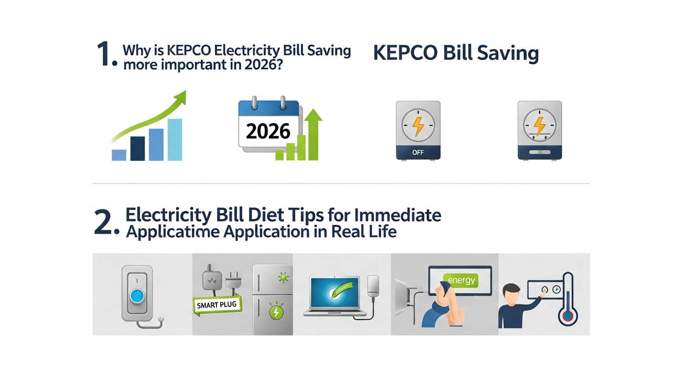 한전 전기요금 절약: 1. 2026년, 왜 한전 전기요금 절약이 더 중요해졌을까? 2. 실생활에서 바로 적용하는 전기세 다이어트 비법 한전 전기요금 절약 관련 이미지 3