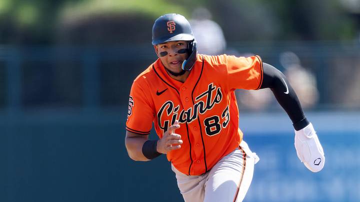 Victor Bericoto San Francisco Giants outfielder 2026 모습