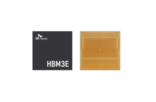 SK하이닉스 HBM3E 고대역폭메모리 웨이퍼 생산라인 모습