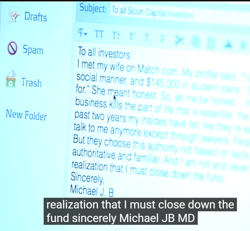 Michael Burry Scion Asset Management 2026 portfolio filing 모습